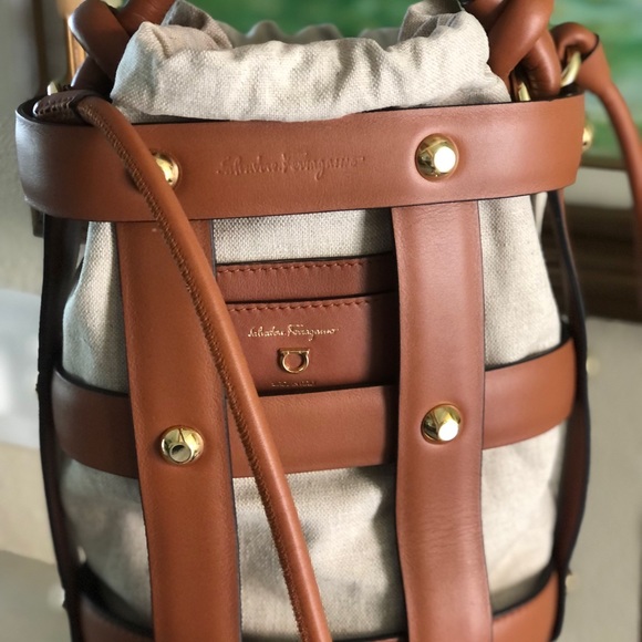 Salvatore Ferragamo Handbags - Designer Salvatore Ferragamo handbag made in Italy authentic